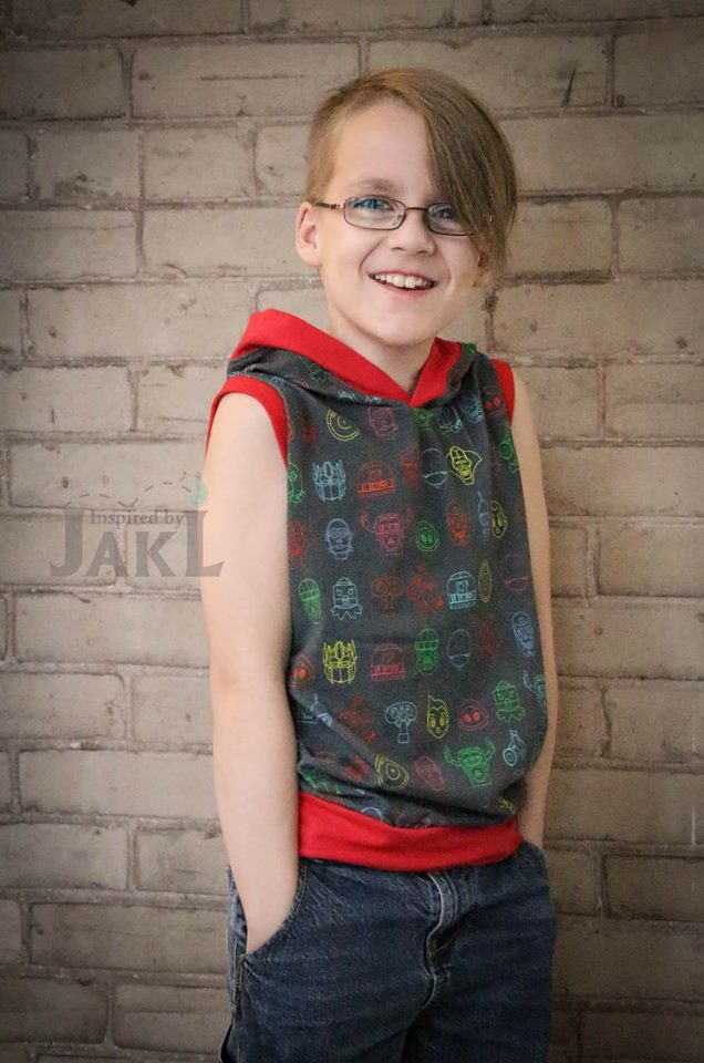 Tatum Hoodie Tank Top Pattern - Ellie and Mac, Digital (PDF) Sewing Patterns | USA, Canada, UK, Australia