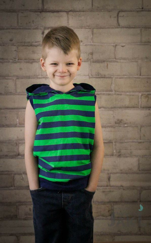 Tatum Hoodie Tank Top Pattern - Ellie and Mac, Digital (PDF) Sewing Patterns | USA, Canada, UK, Australia