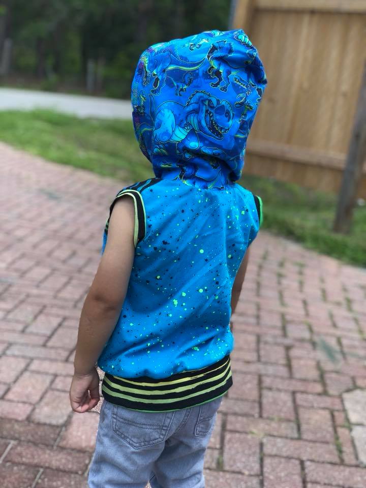 Tatum Hoodie Tank Top Pattern - Ellie and Mac, Digital (PDF) Sewing Patterns | USA, Canada, UK, Australia