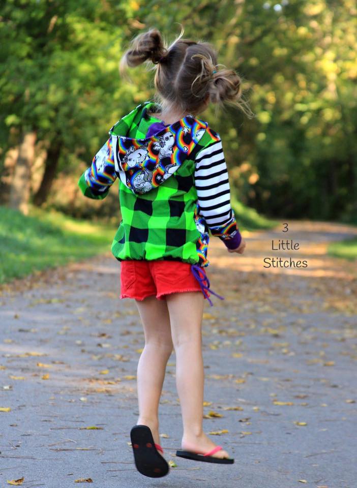 Unisex Undercover Hoodie Pattern - Ellie and Mac, Digital (PDF) Sewing Patterns | USA, Canada, UK, Australia