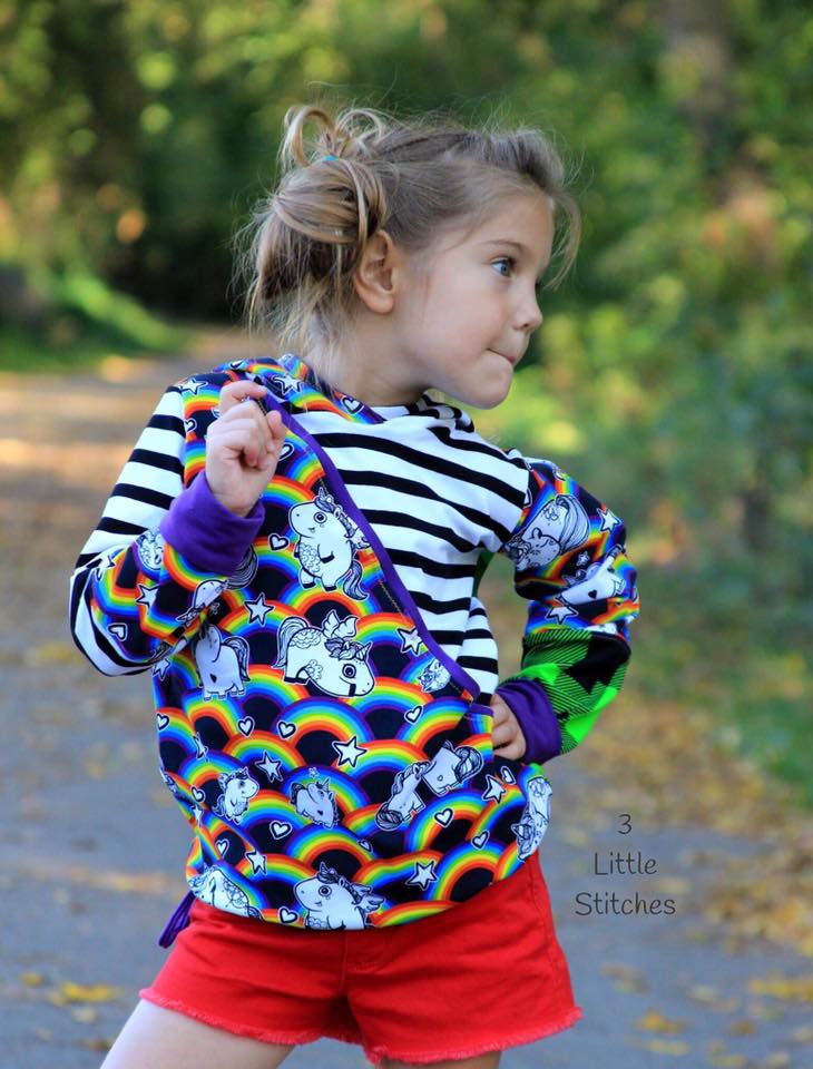 Unisex Undercover Hoodie Pattern - Ellie and Mac, Digital (PDF) Sewing Patterns | USA, Canada, UK, Australia