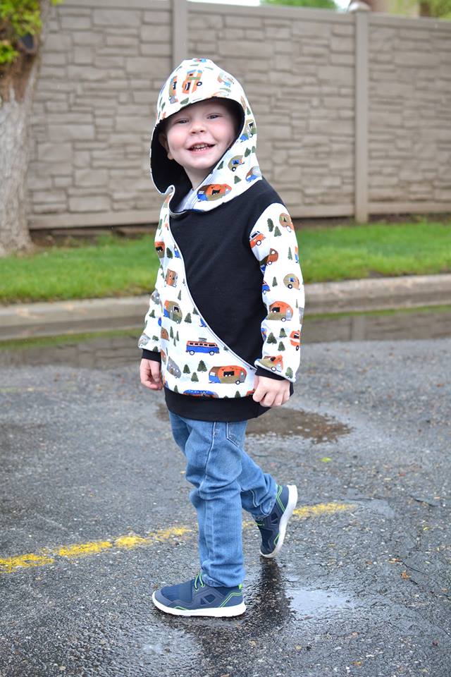 Unisex Undercover Hoodie Pattern - Ellie and Mac, Digital (PDF) Sewing Patterns | USA, Canada, UK, Australia