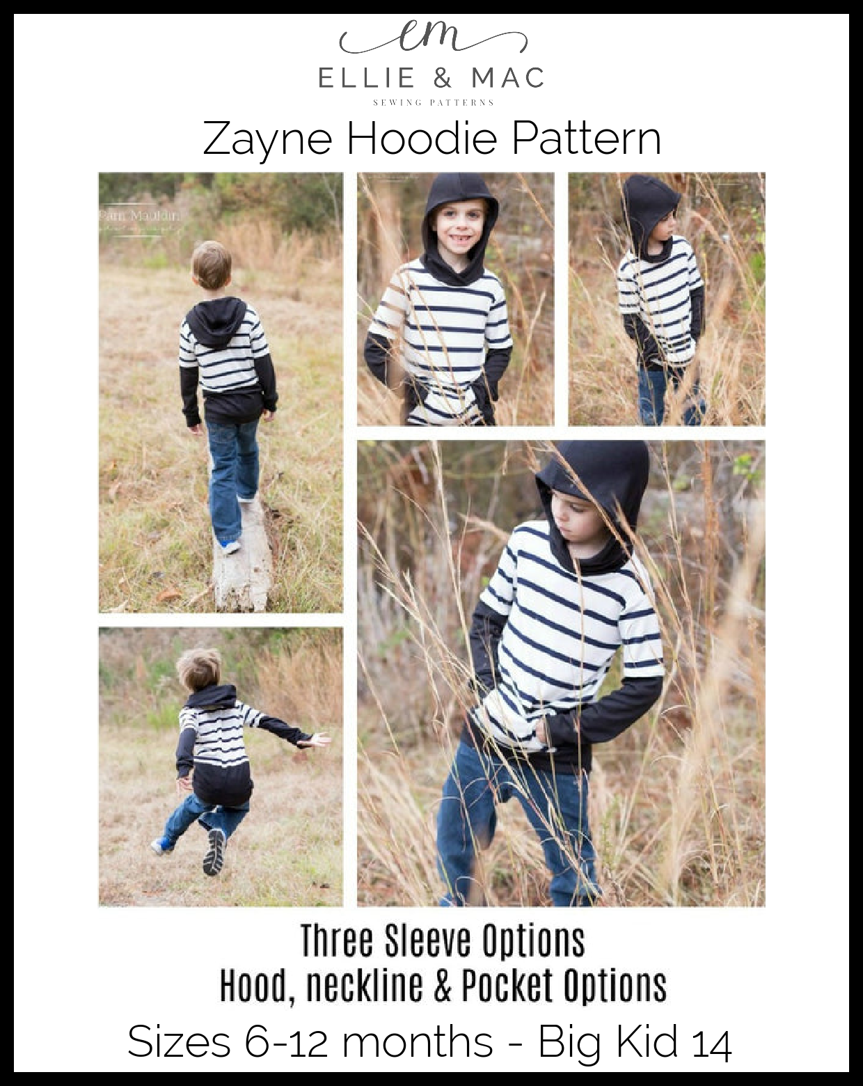 Zayne Hoodie Pattern