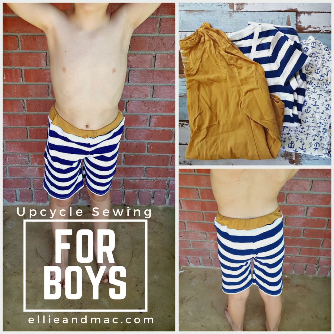 Upcycle Sewing For Boys
