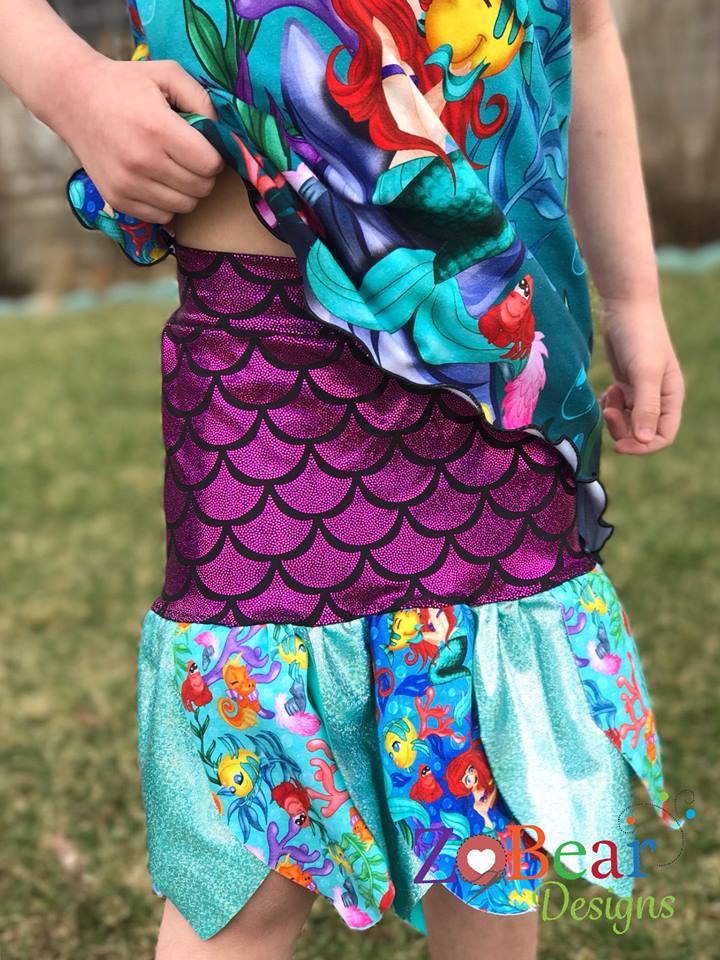 New Be Inspired Skirt Pattern will have your little girl flipping with excitement!