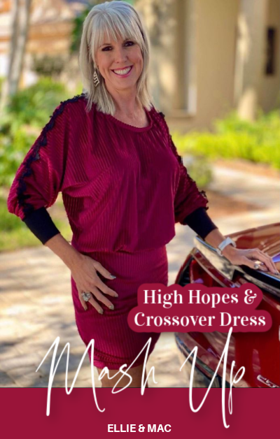 High Hopes Dolman & Crossover Dress Mash-Up