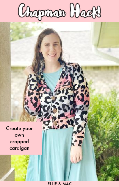Chapman Hack! Create Your Own Cropped Cardigan