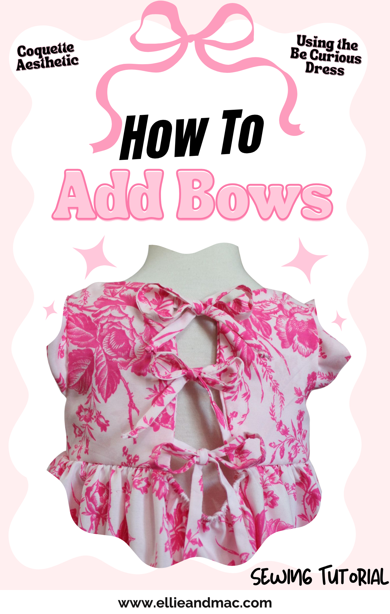 The Coquette Aesthetic: Hacking the Be Curious Dress with Bow Ties