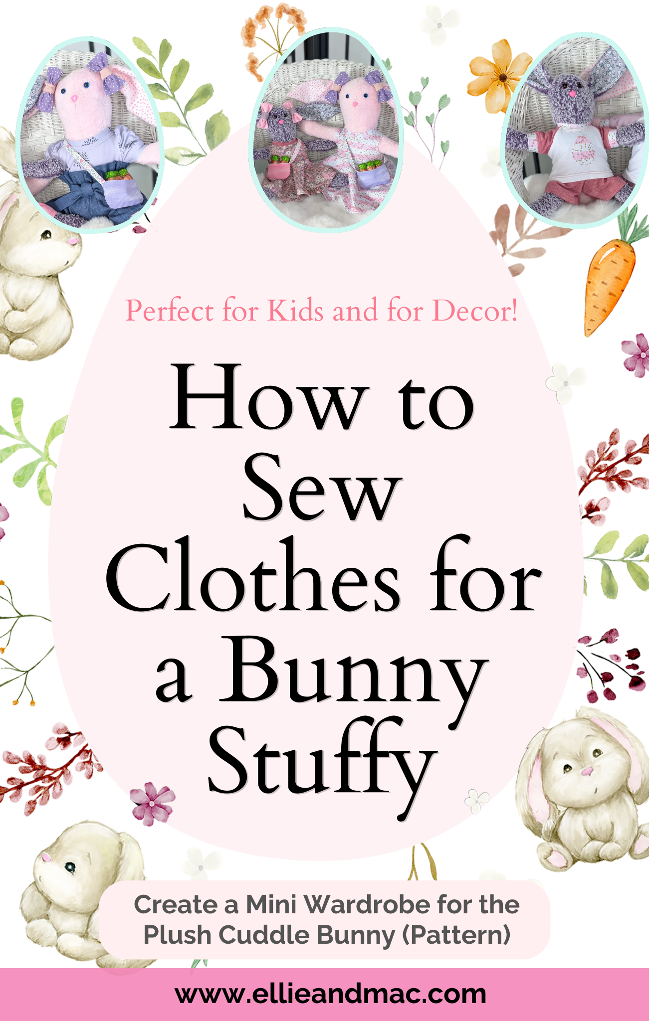 How to Make Clothes for Bunny Stuffies