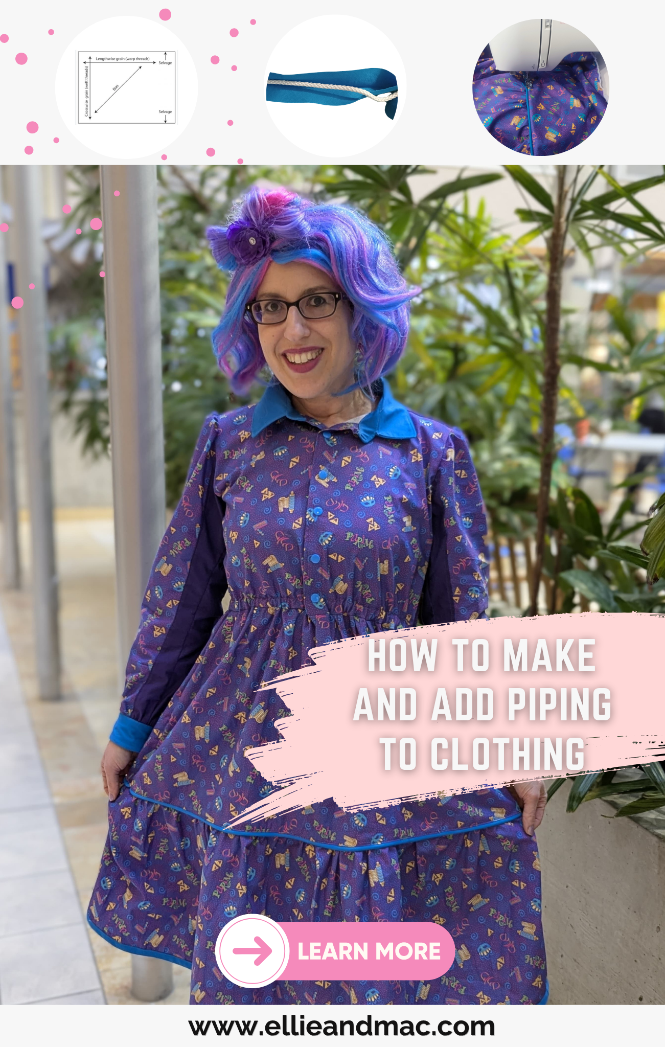How to Make and Add Piping to Clothing