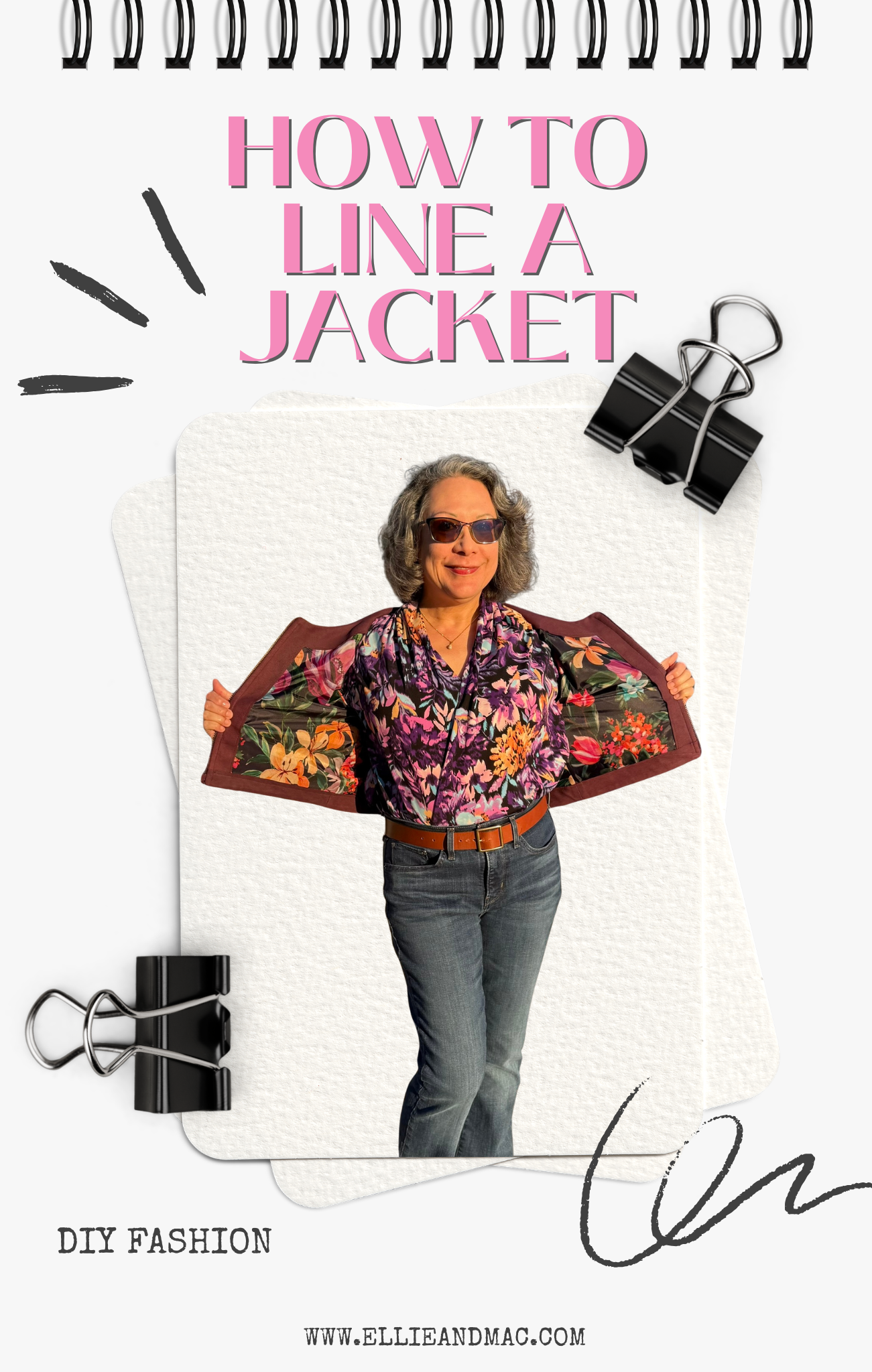 ✂️ Lined Harper Everyday Jacket Hack – Elevate Your Handmade Wardrobe