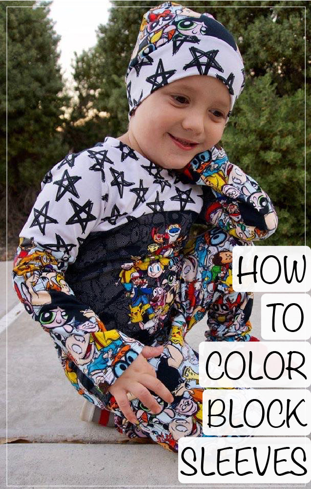 How To Colorblock A Sleeve