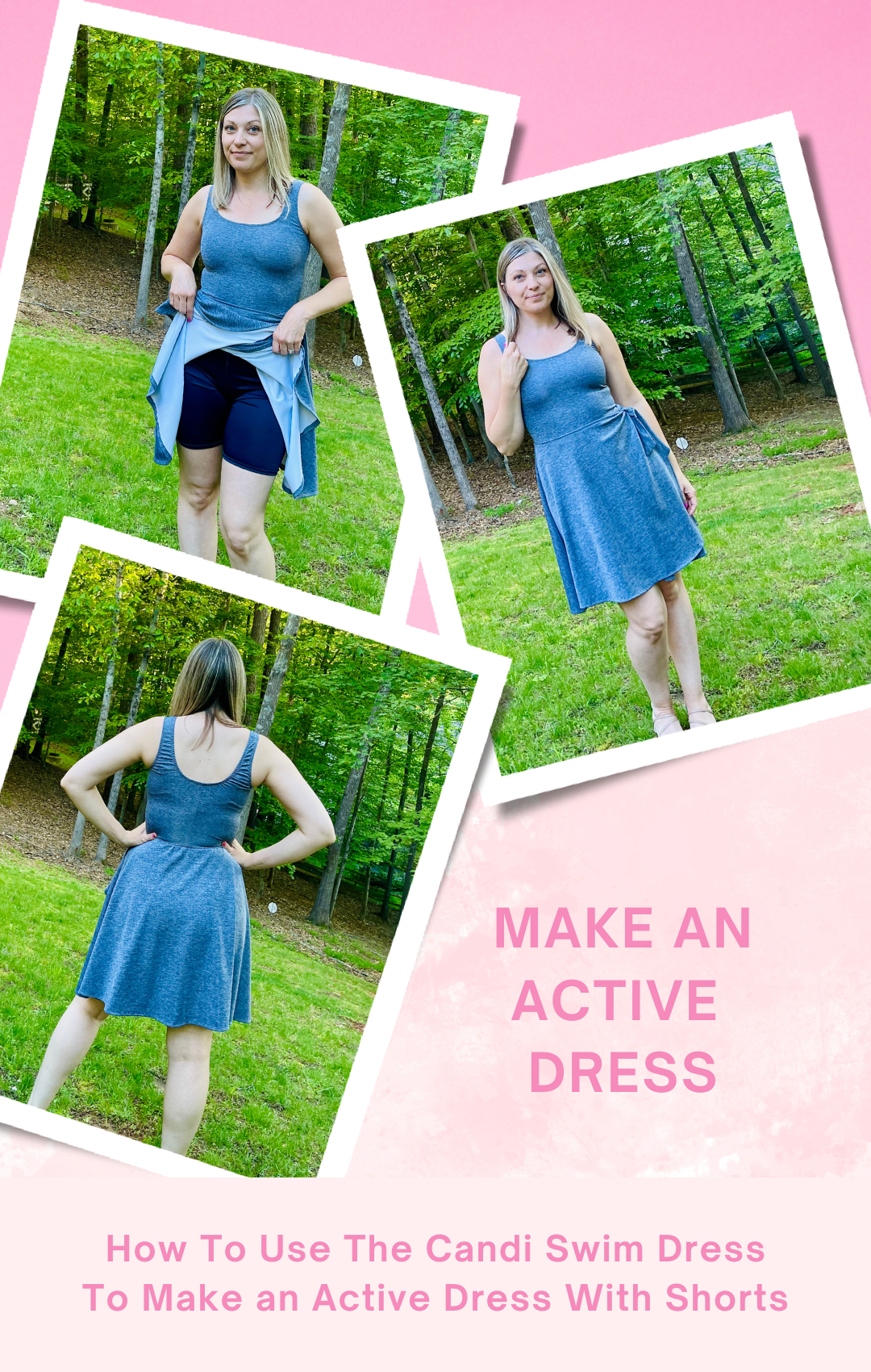 Candi Swim Dress Hack - Making an Active Dress With Built-in Shorties
