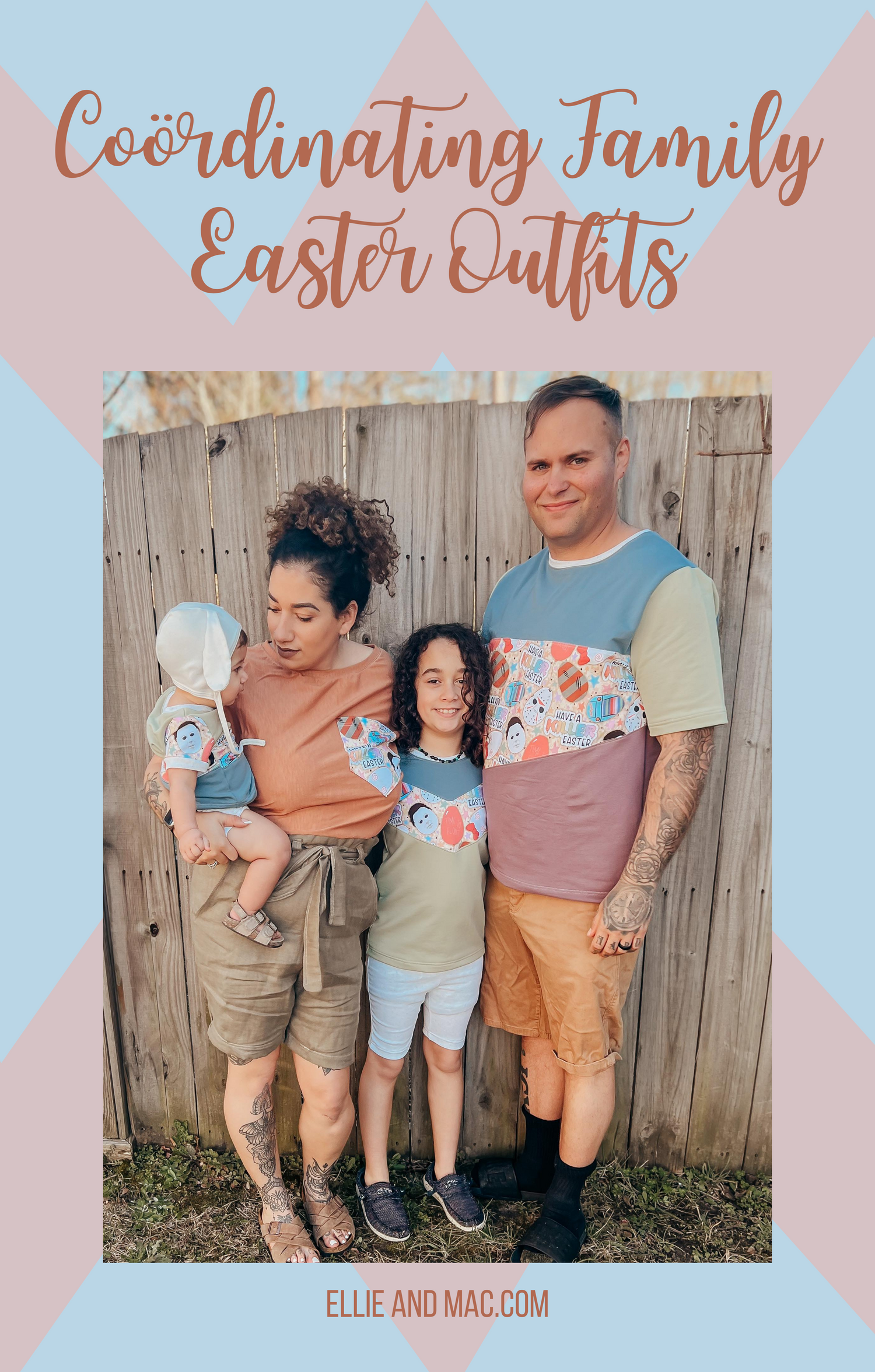 Coördinating Family Easter Outfits