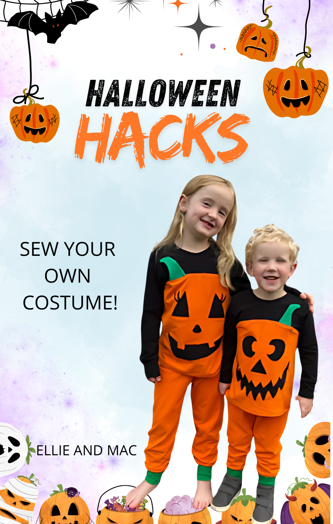 Halloween Hacks with Ellie and Mac