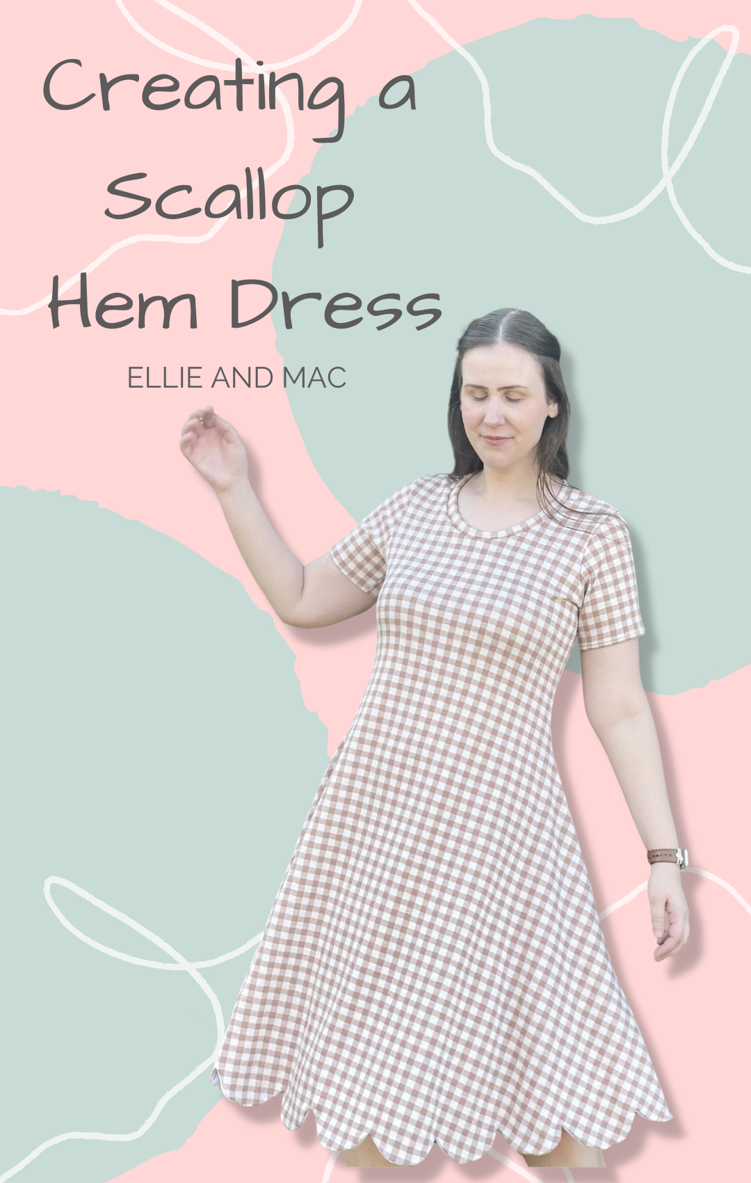 Creating a Scallop Hem Dress