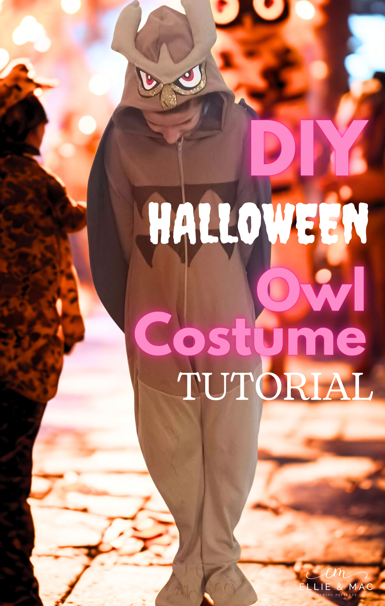 ✨ DIY Owl Costume with the Beatbox Romper: Creative Sewing Hack for Kids ✨