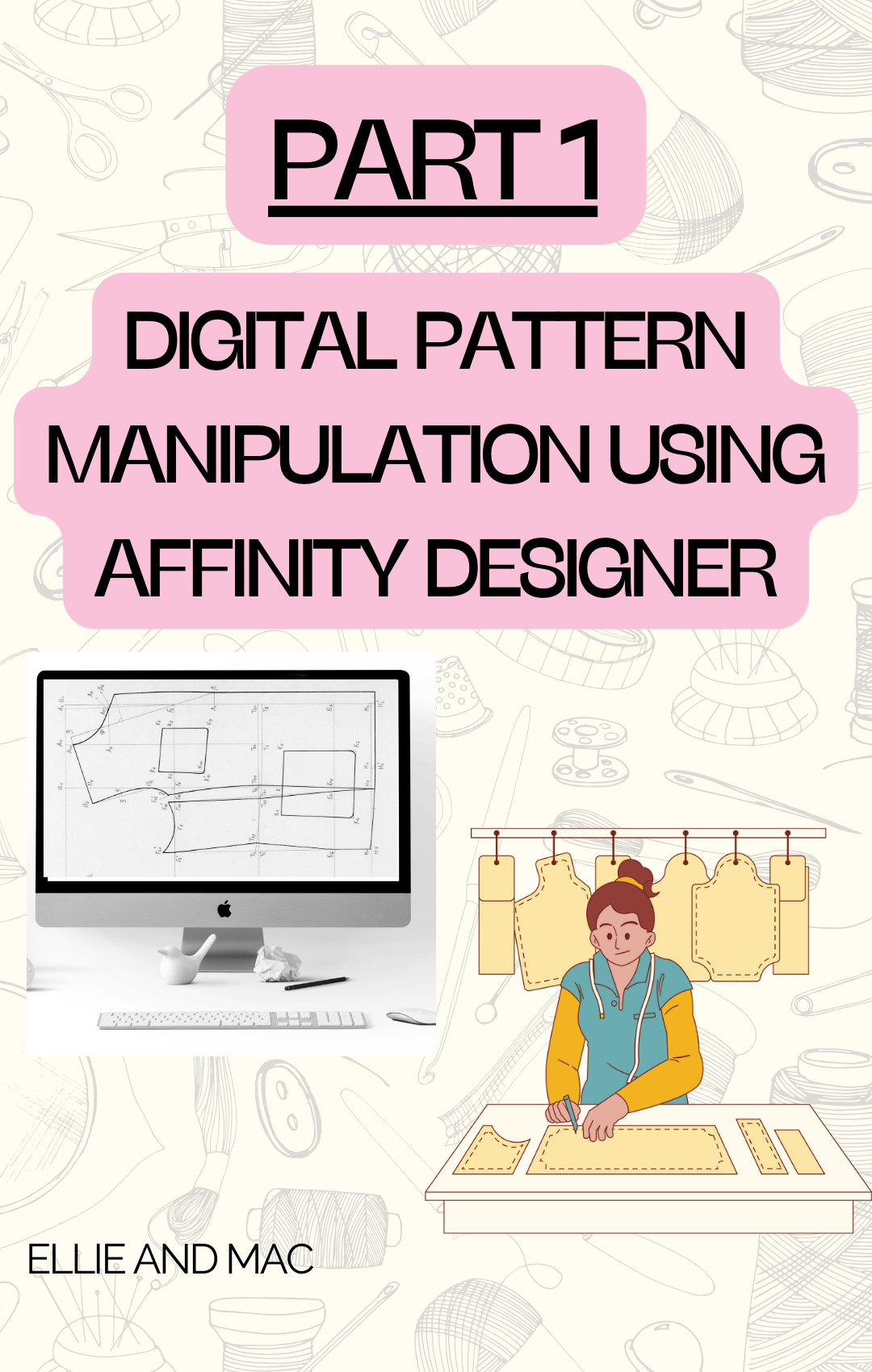 Pattern Making And Using Affinity Design PART 1 - DIGITAL PATTERN MANIPULATION USING AFFINITY DESIGNER