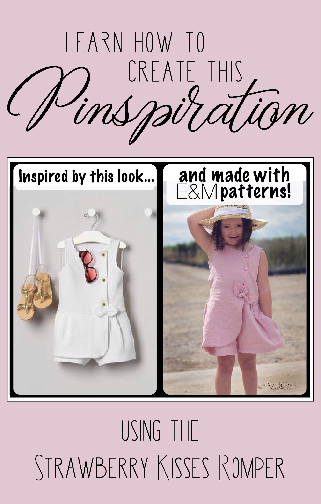Learn How To Create This Pinspiration: Using The Strawberry Kisses Romper