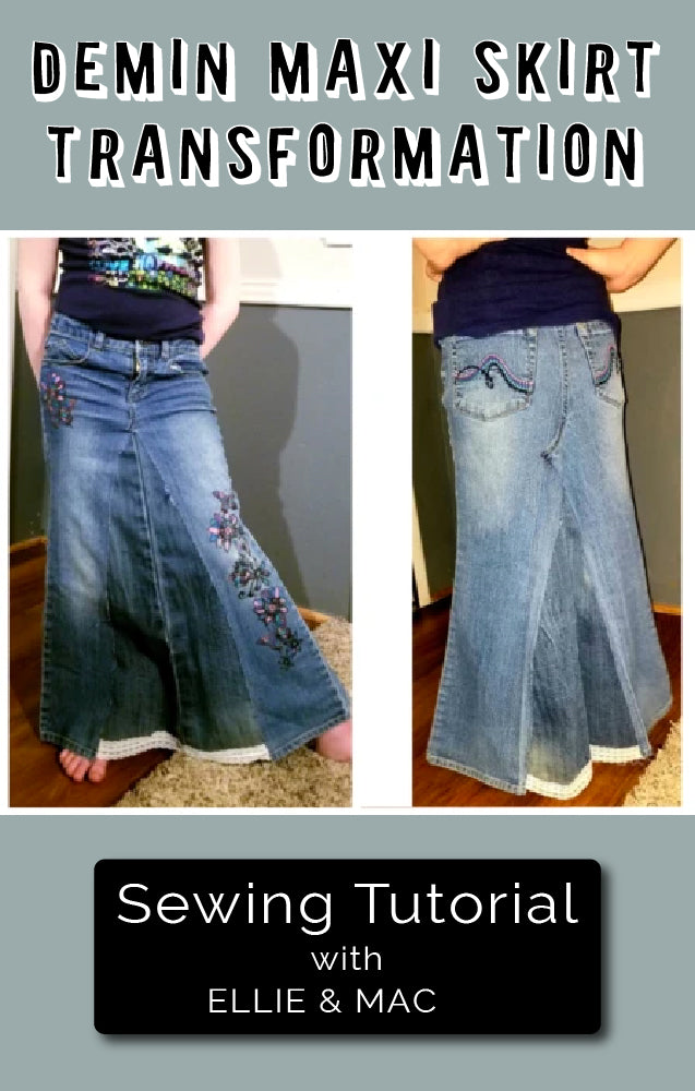 Transforming your Jeans into a Maxi Masterpiece