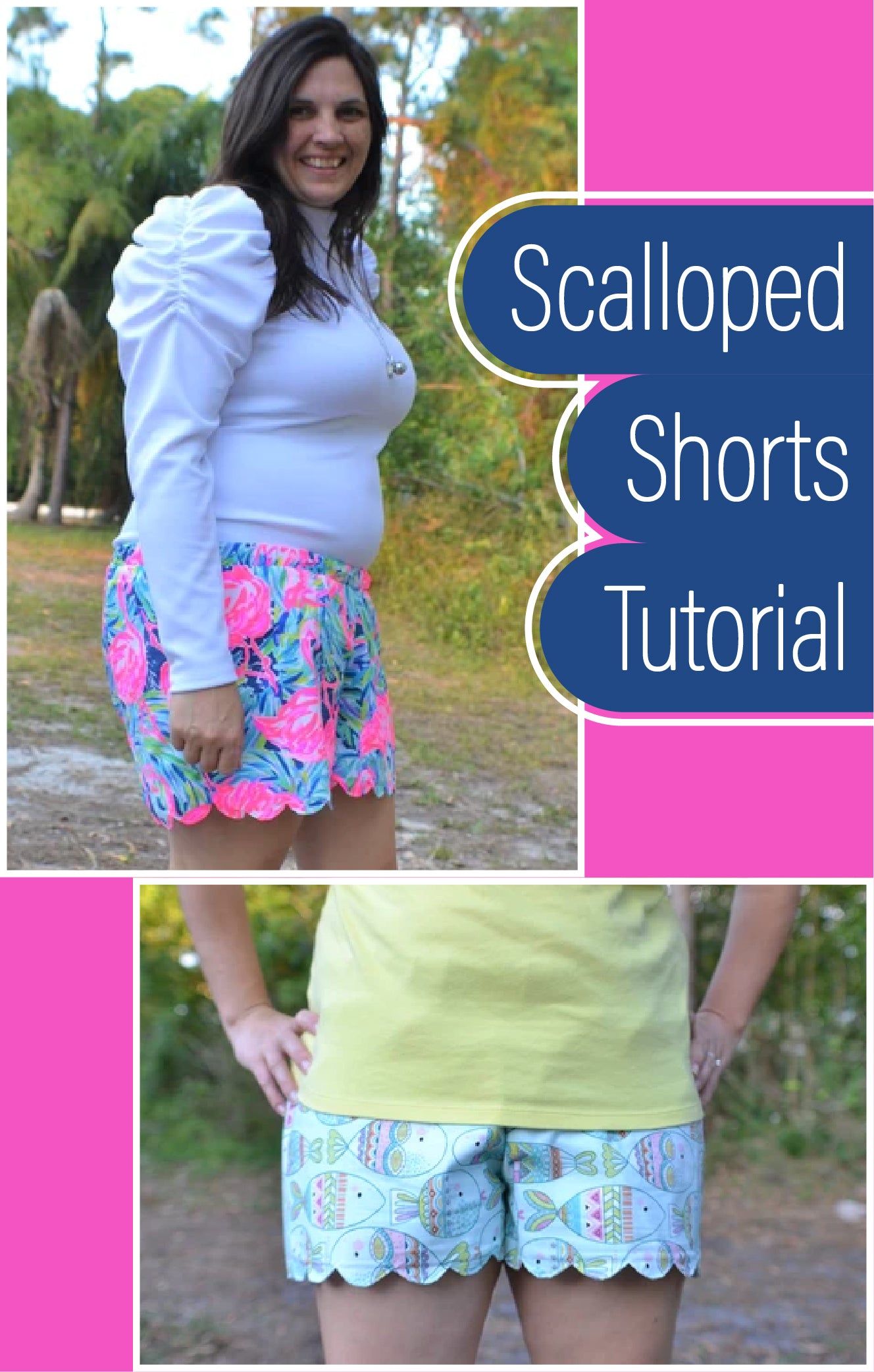 Create Your Own Scalloped Shorts!