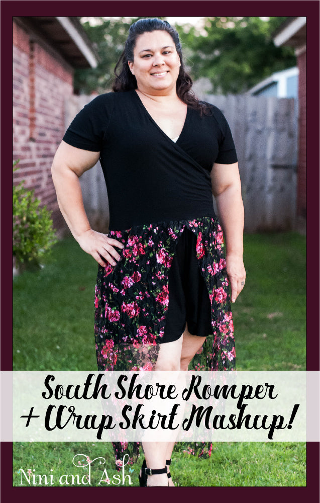South Shore Romper & Wrap Skirt Pattern MashUp