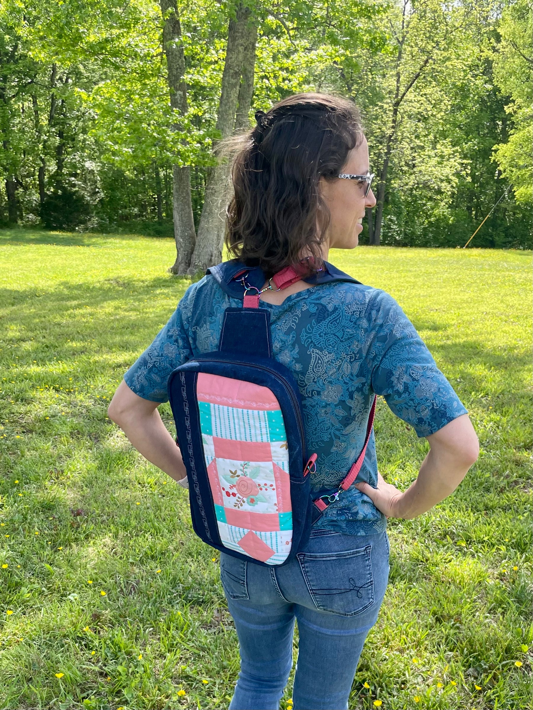 The Switch convertible backpack and cross-body bag PDF sewing