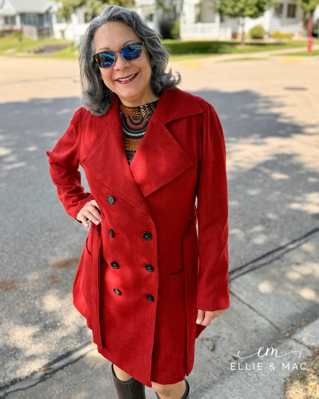 Timeless Trench Coat Pattern