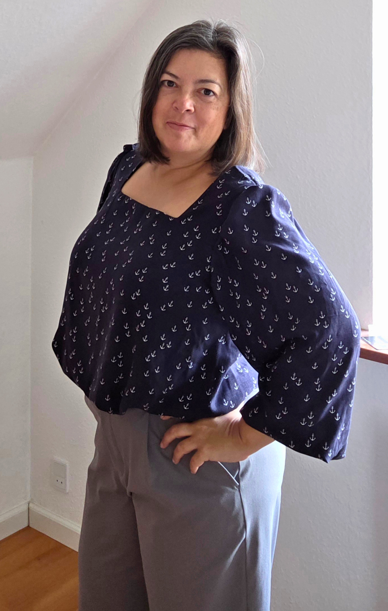 Zara Square Neck Blouse Sewing Pattern