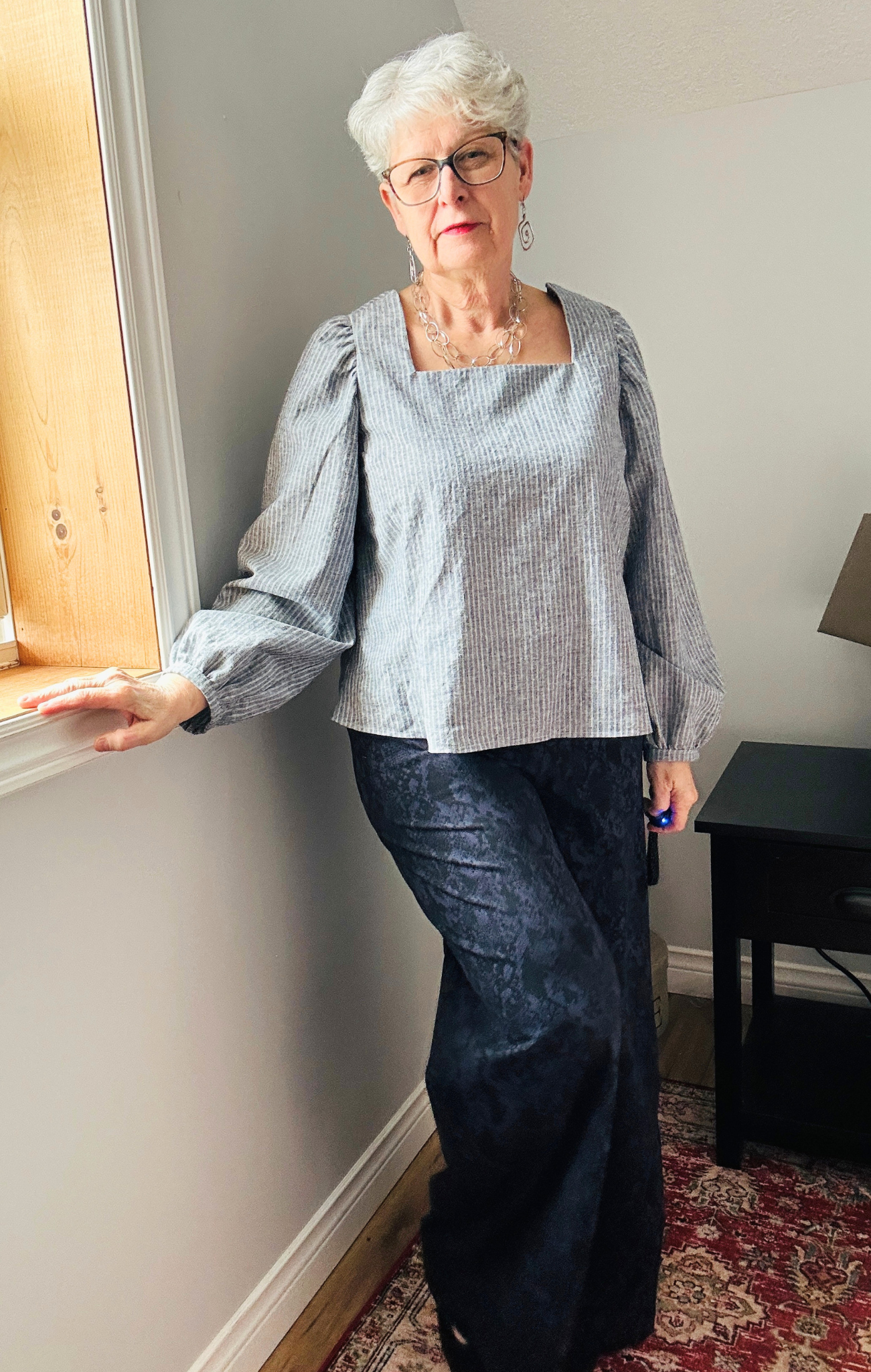 Zara Square Neck Blouse Sewing Pattern