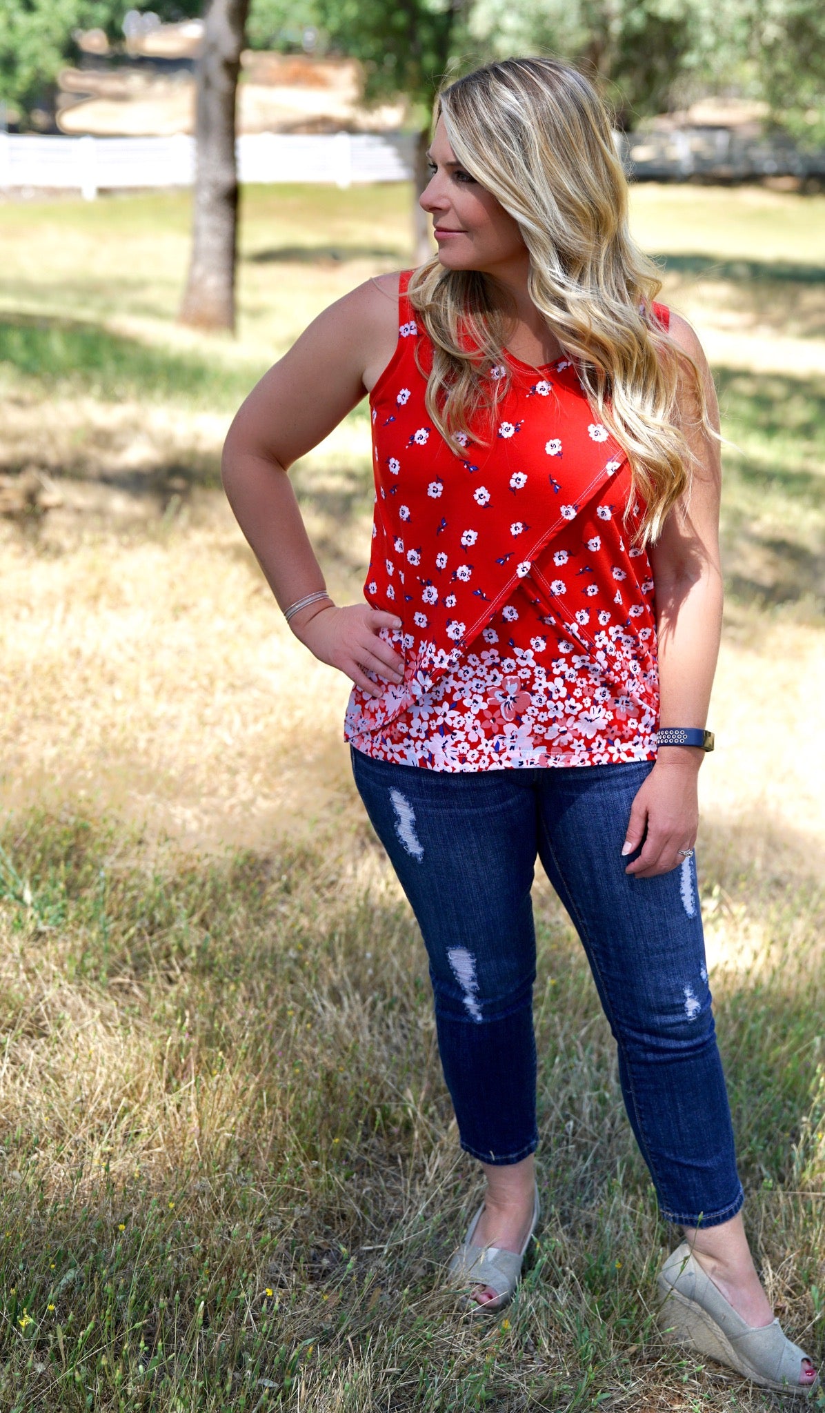 Petal Top Pattern With Nursing Option