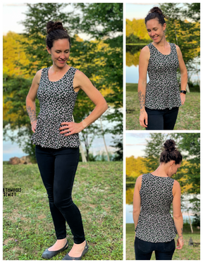 Diana Tiered Top & Dress Pattern