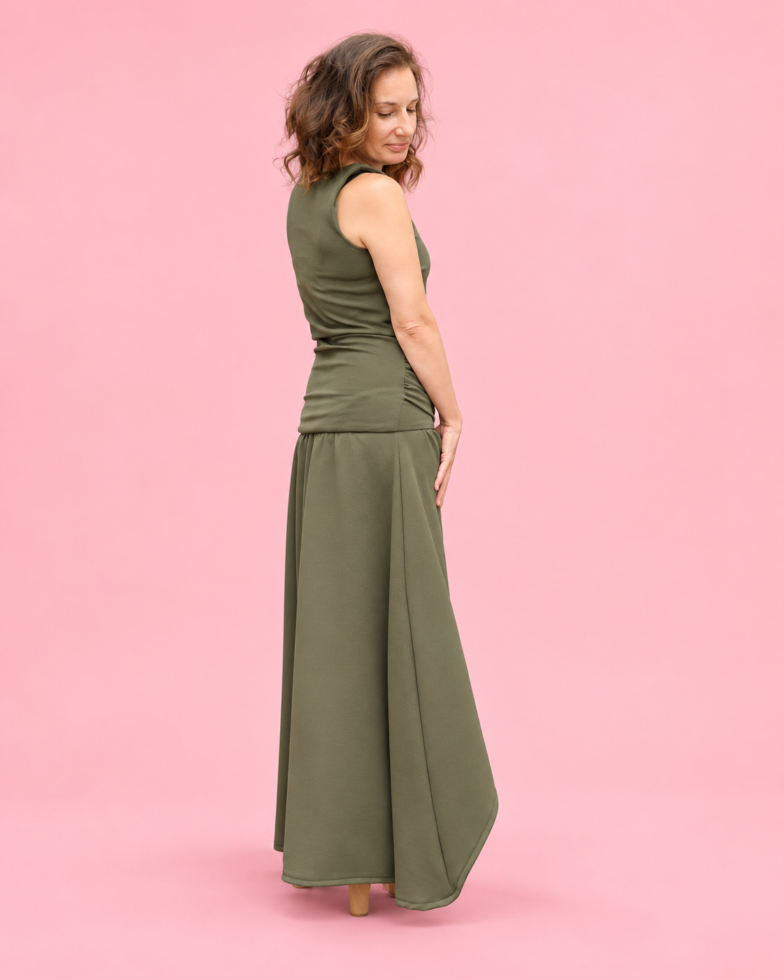 Delilah Drop Waist Dress Sewing Pattern