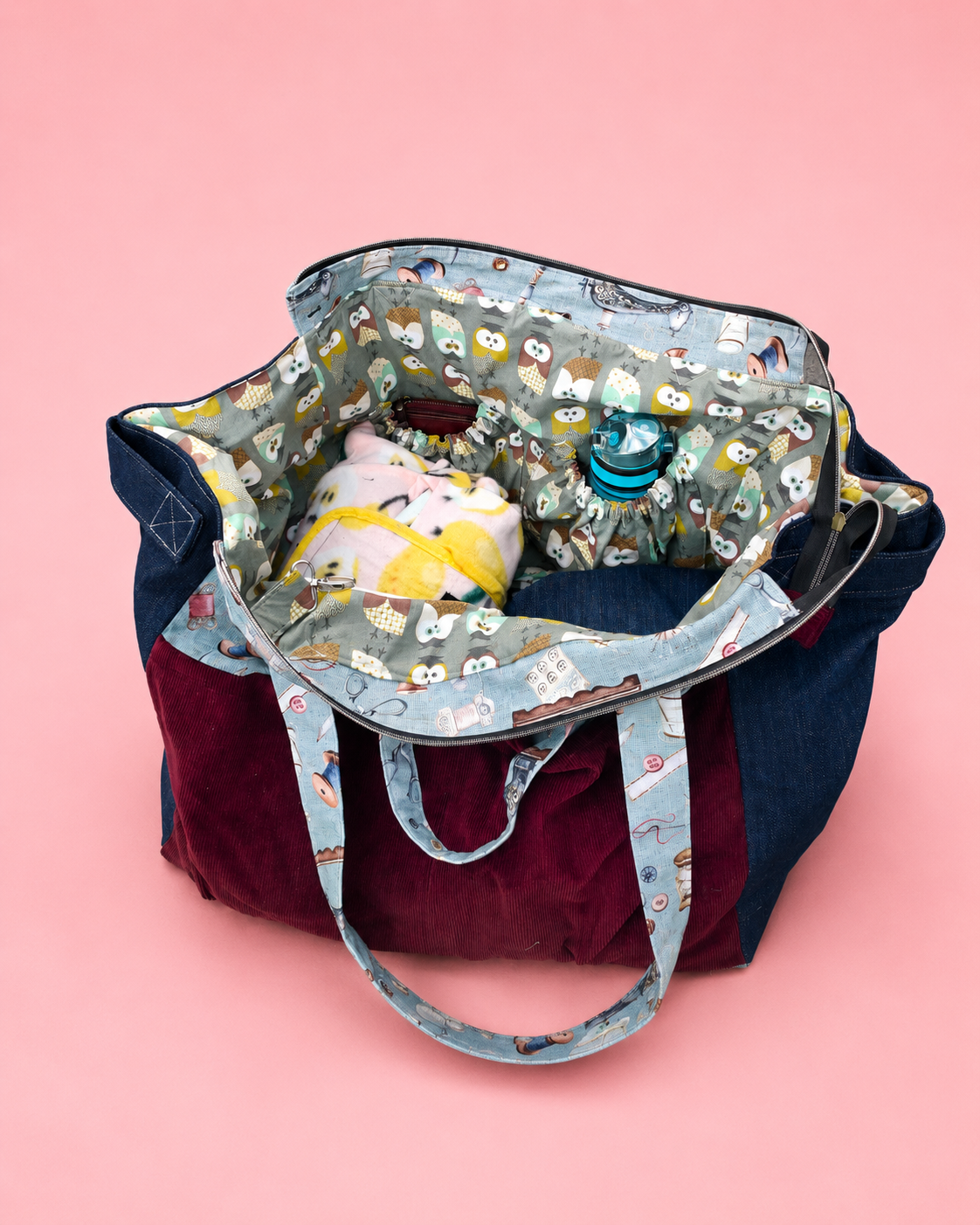 Emily Oversized Trapeze Bag Sewing Pattern