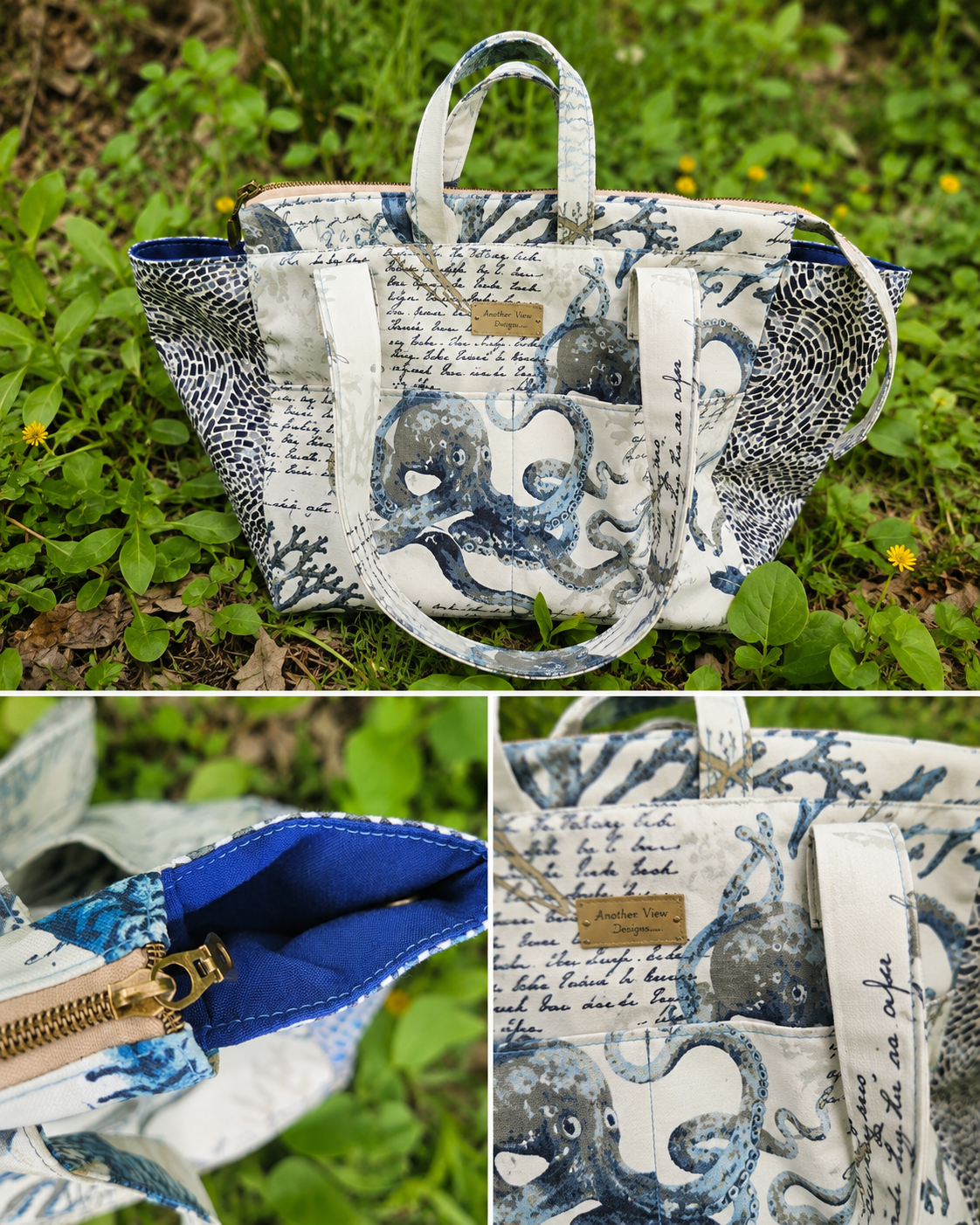 Emily Oversized Trapeze Bag Sewing Pattern