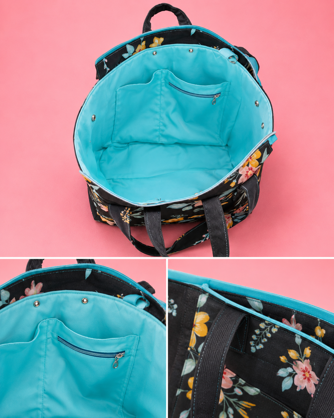 Emily Oversized Trapeze Bag Sewing Pattern