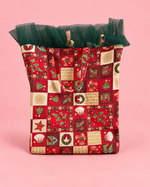 Christmas Reusable Fabric Gift Bag Sewing Patterns