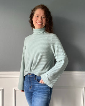 Sarah Wide Sleeve Sweater Pattern