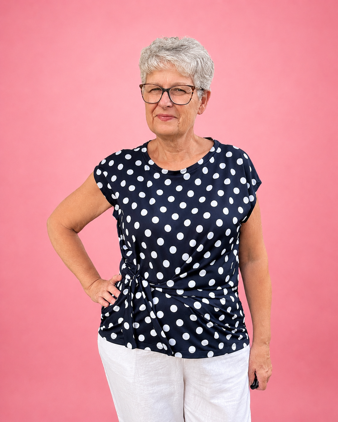 Jennifer Tie Front Dolman Top Sewing Pattern