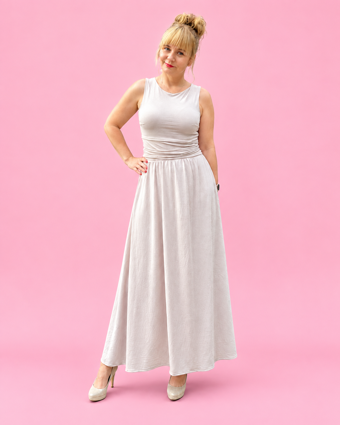 Delilah Drop Waist Dress Sewing Pattern