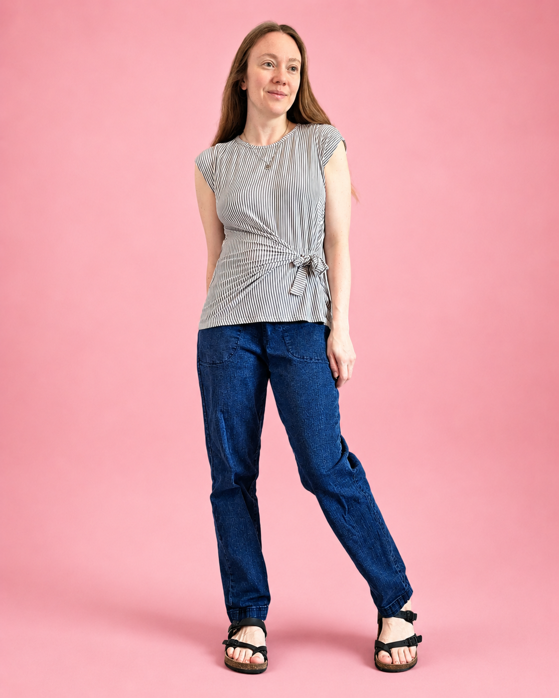 Jennifer Tie Front Dolman Top Sewing Pattern
