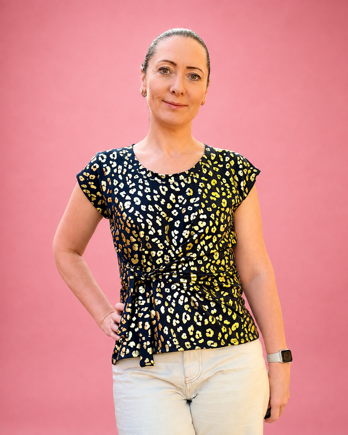 Jennifer Tie Front Dolman Top Sewing Pattern