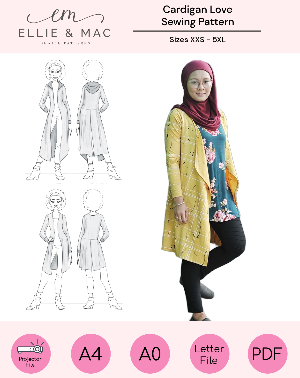 Cardigan Love Pattern