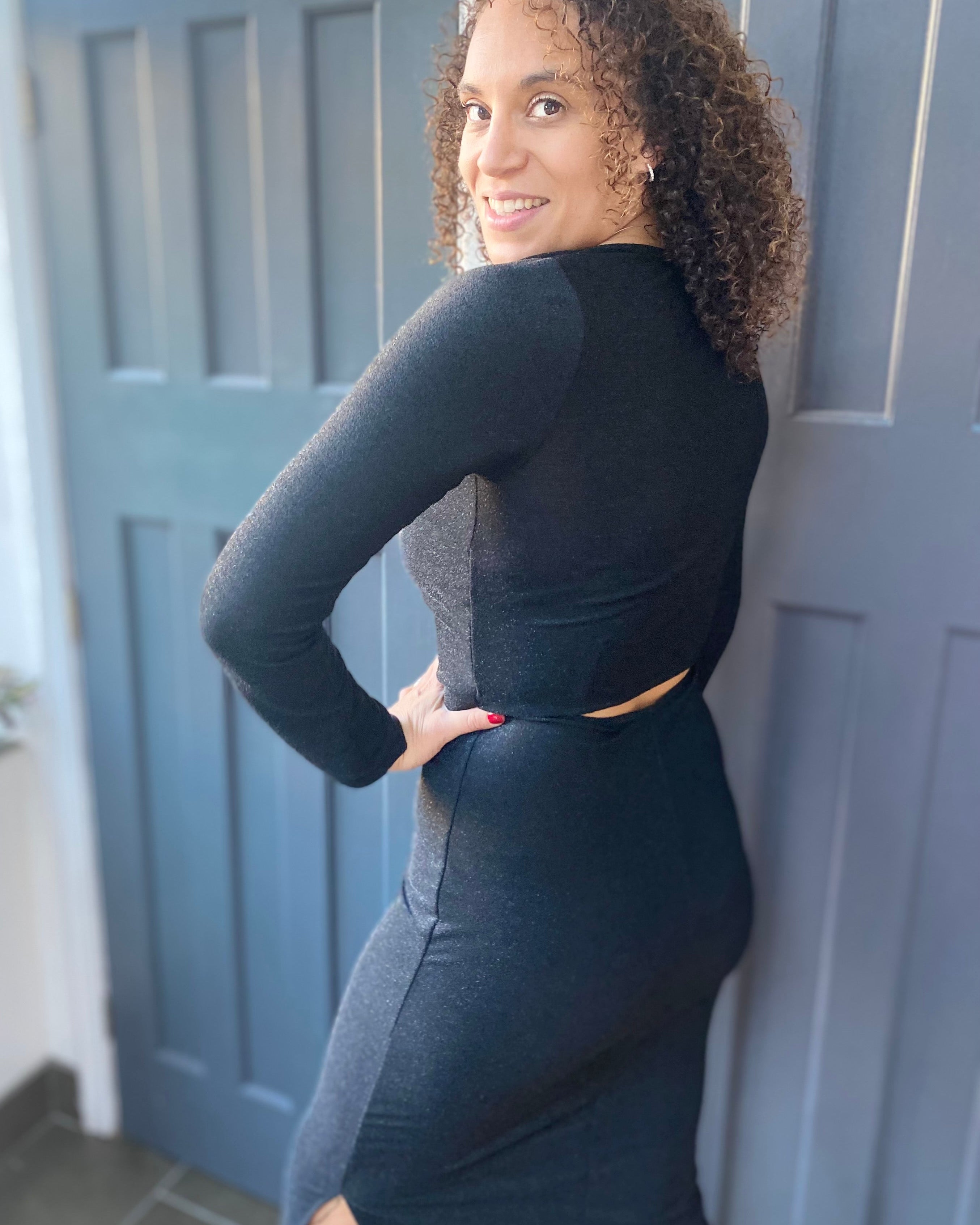 Sylvie Cutout Cup Size Dress Sewing Pattern