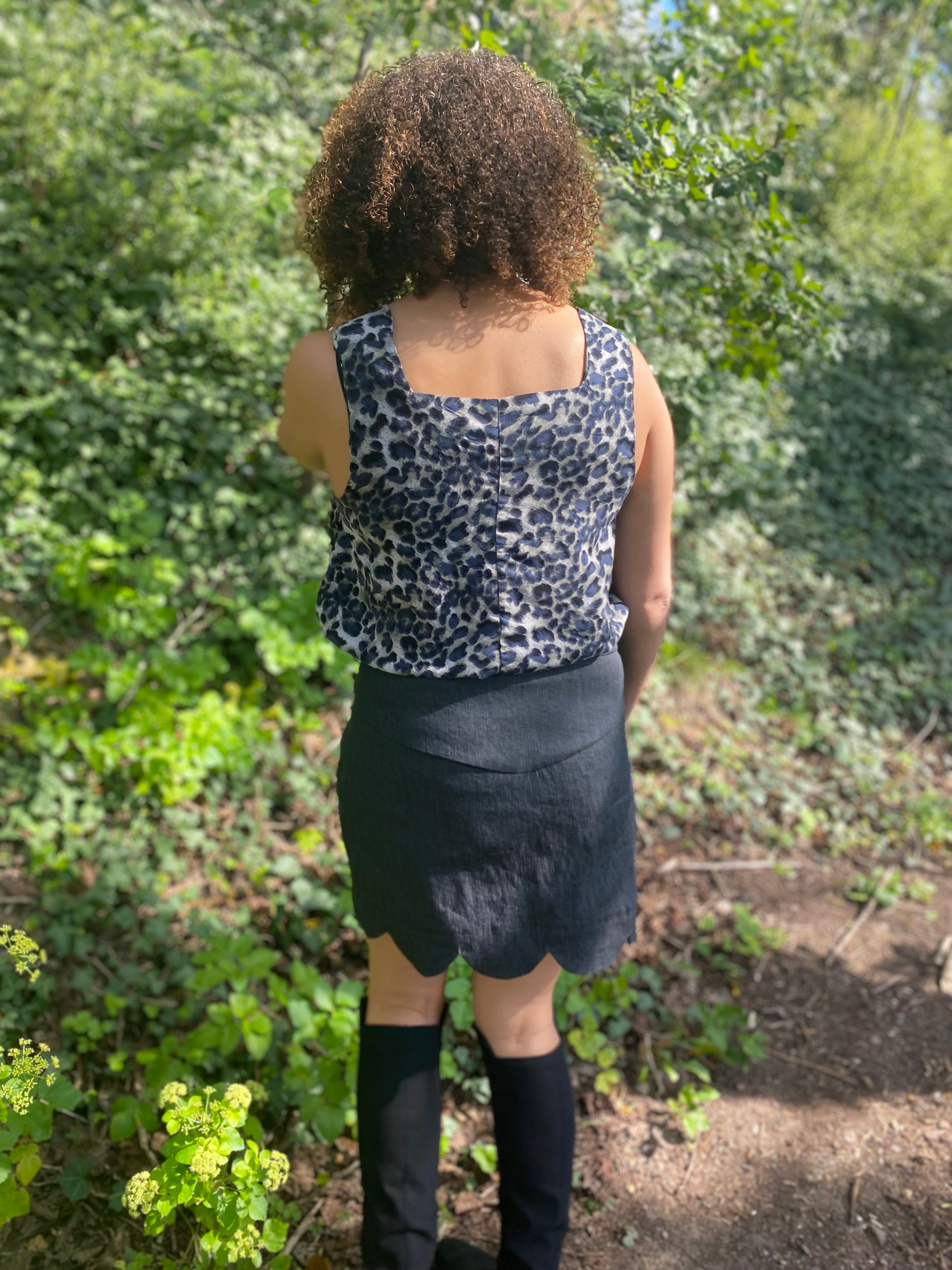Zara Square Neck Blouse Sewing Pattern