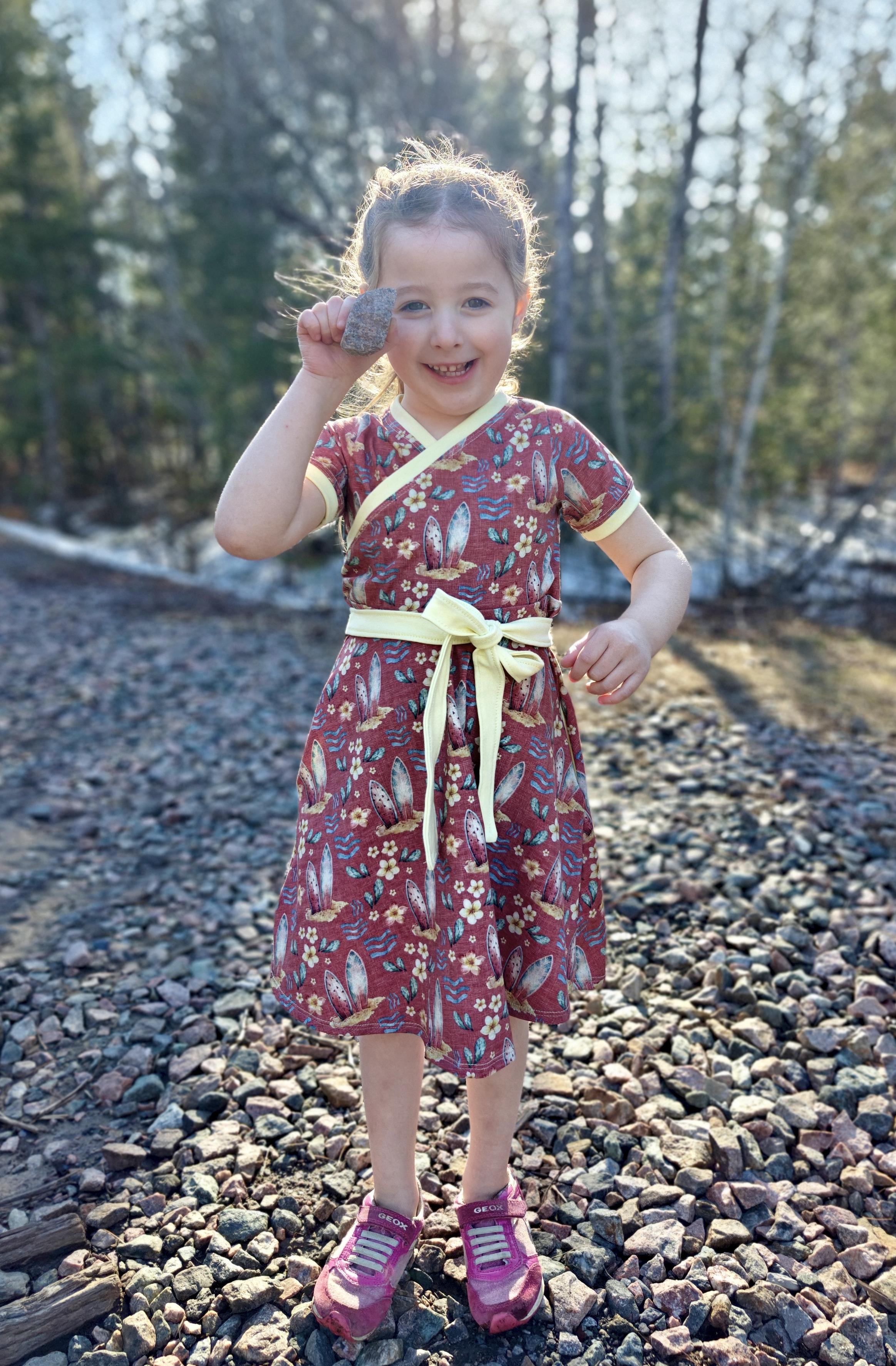 Kids Tres Belle Dress Pattern