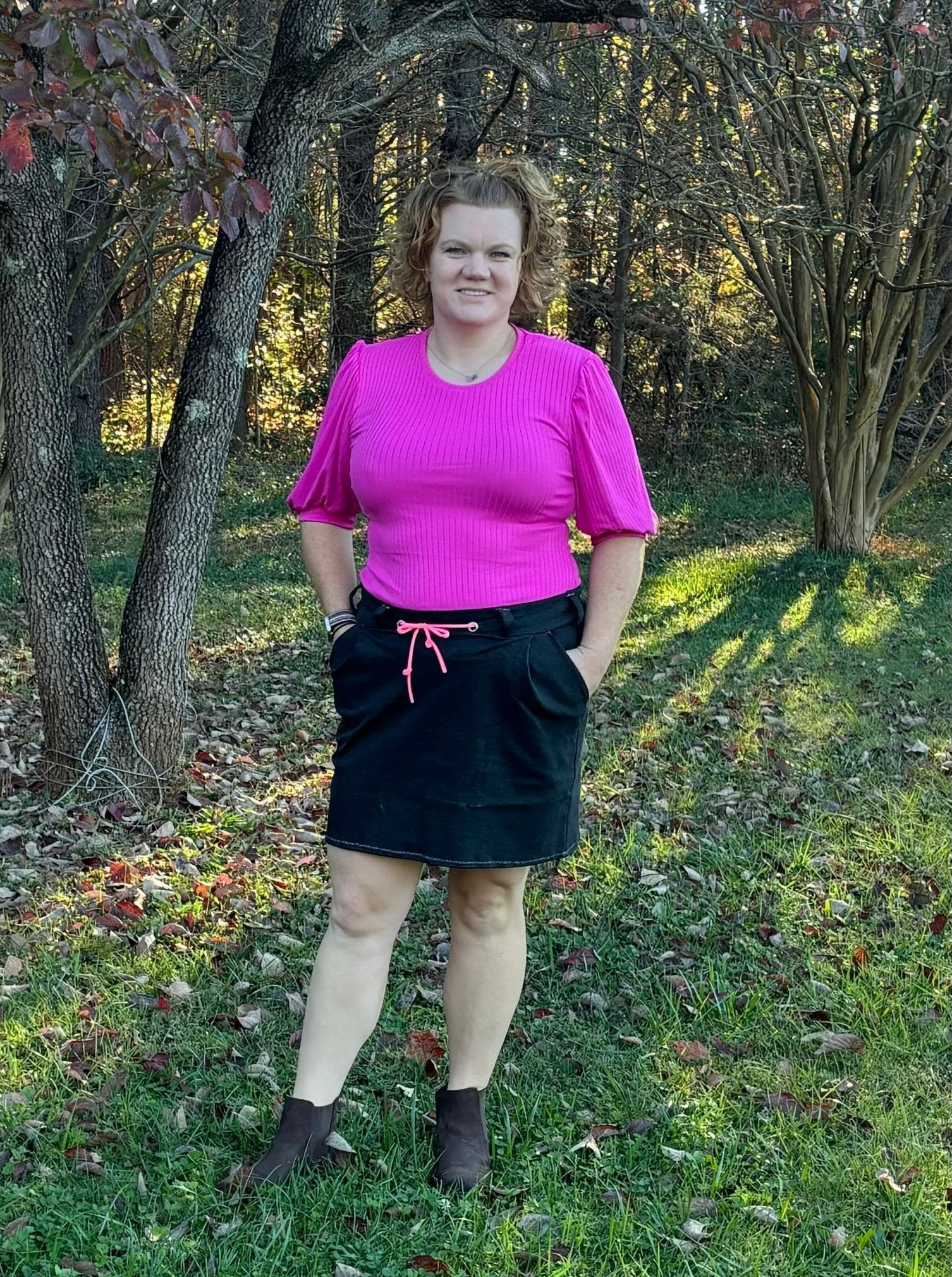 Puff sleeve sewing pattern by Ellie and Mac Sewing Patterns