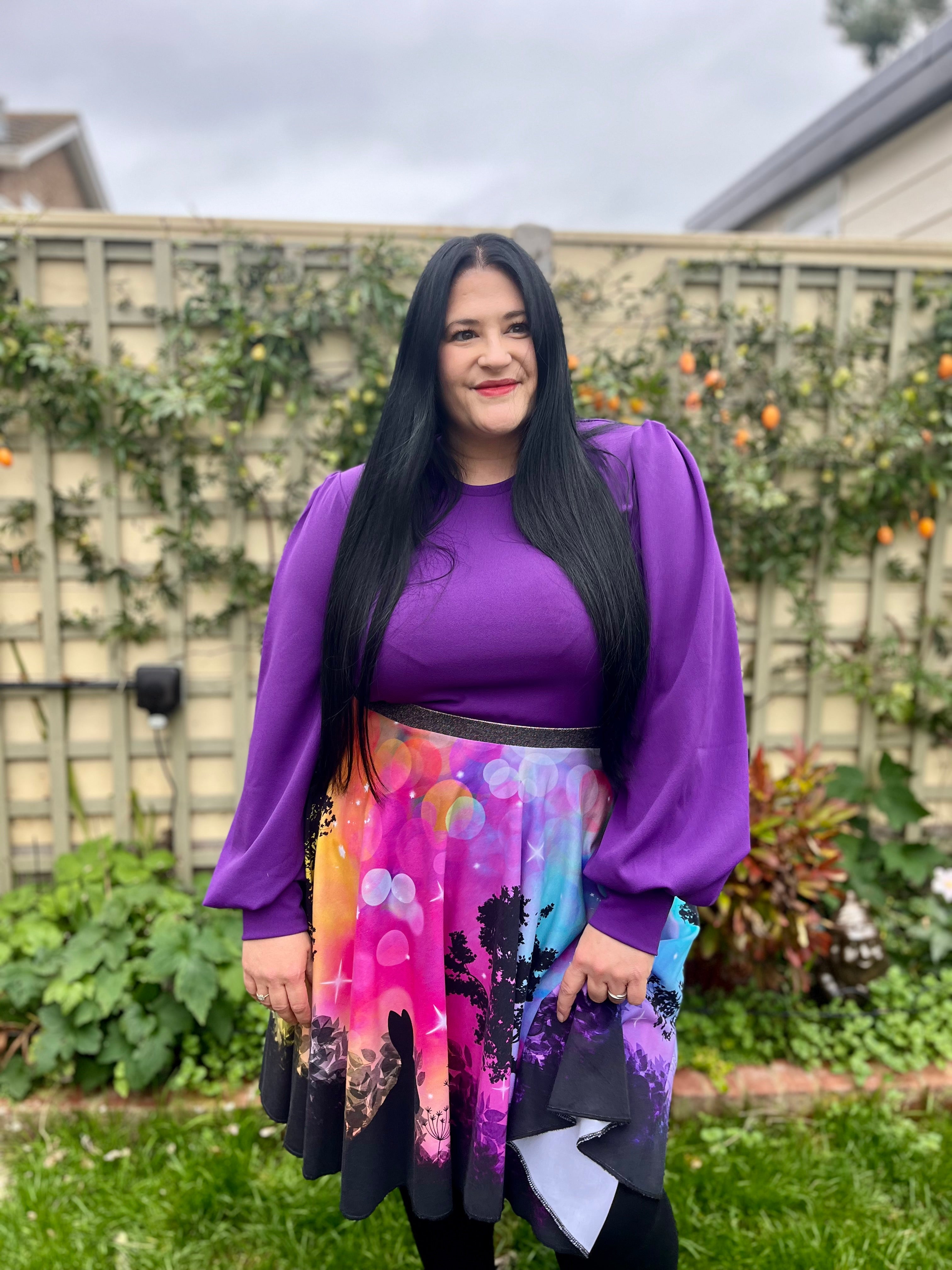 Bishop sleeve sewing pattern by Ellie and Mac Sewing Patterns