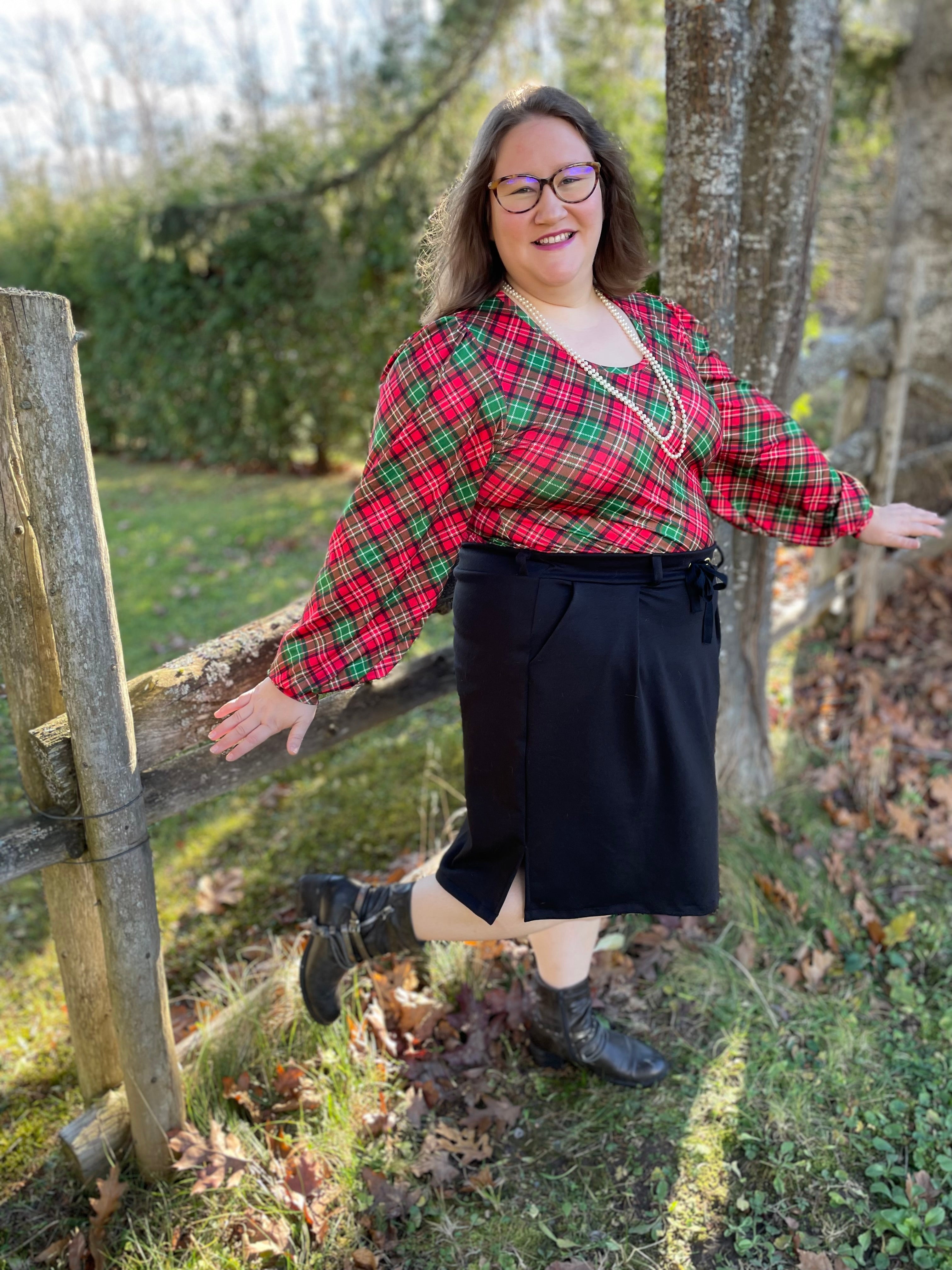 bishop sleeve sewing pattern by Ellie and Mac Sewing Patterns