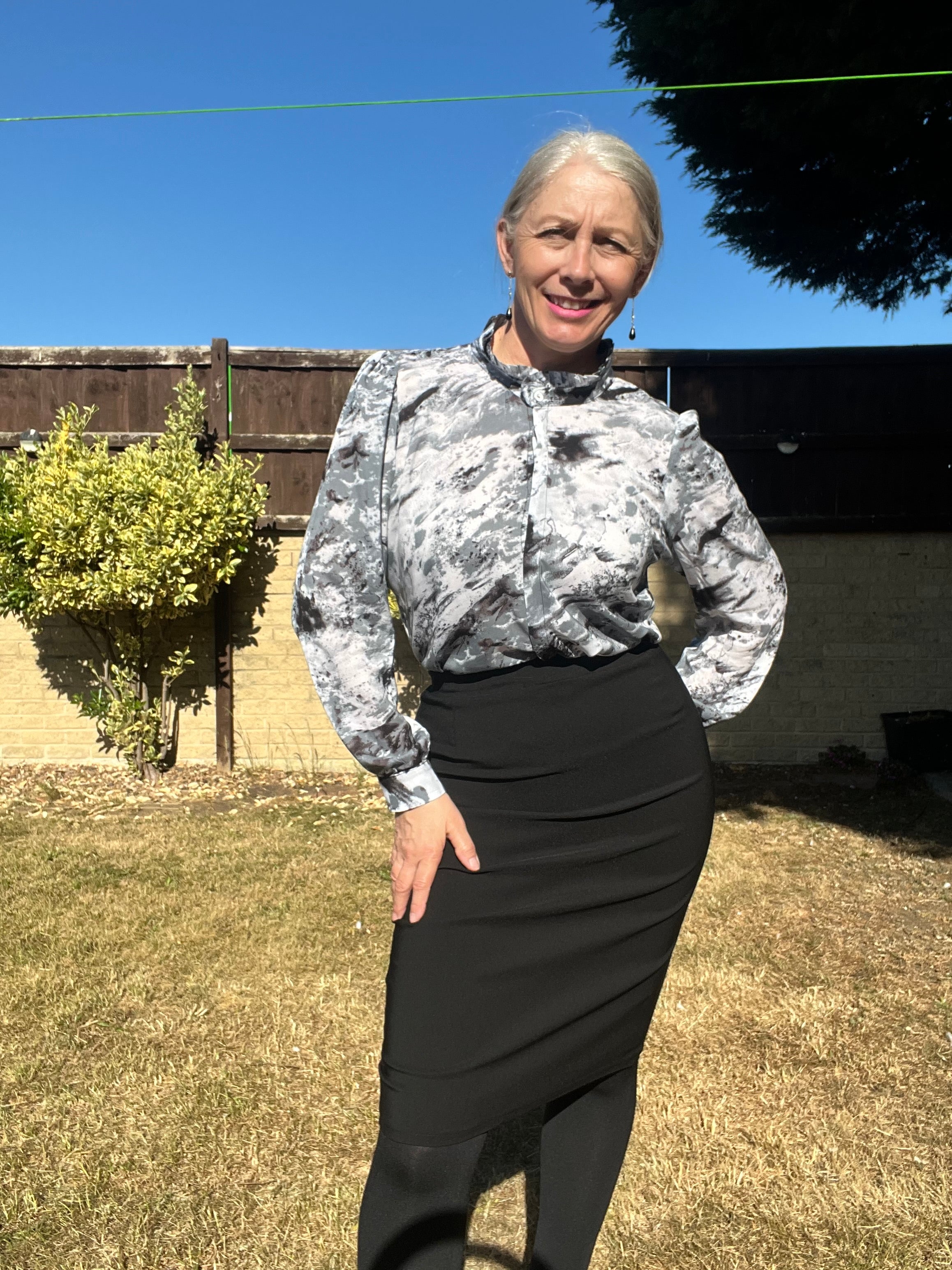 Beverly Button Down Blouse Pattern